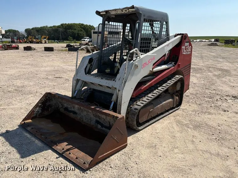 2006 Takeuchi TL130 tracked skid steer loader