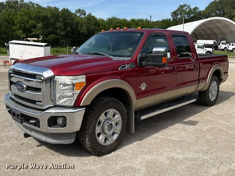 2013 Ford F250 Super Duty Crew Cab pickup truck