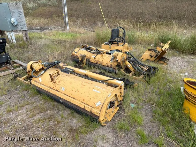 (2) Diamond mowers flail mowers
