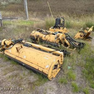 (2) Diamond mowers flail mowers