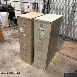 (2) filing cabinets