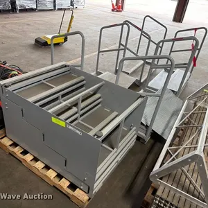 Metal stairs