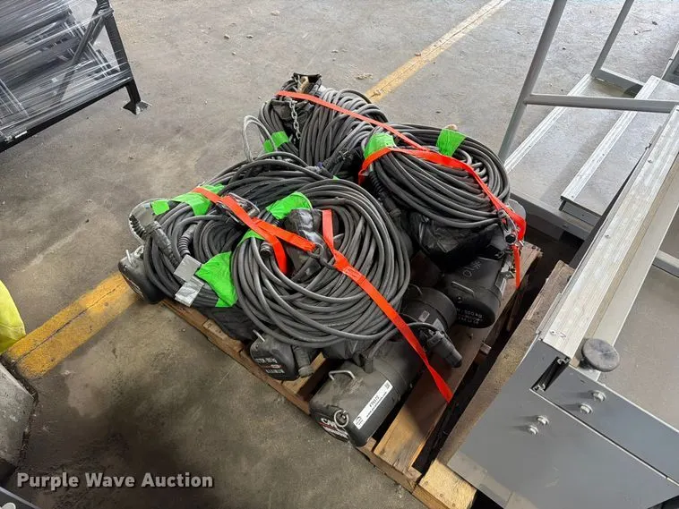 (6) CM lodestar hoists