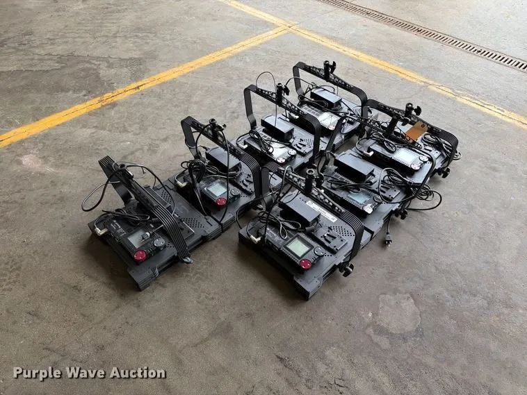 (7) Genaray SS-12 studio lights