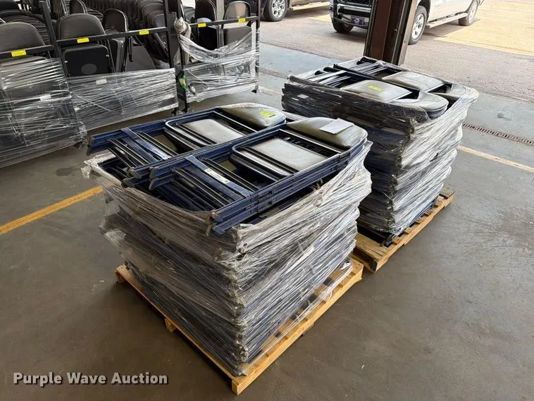 (96) folding chairs