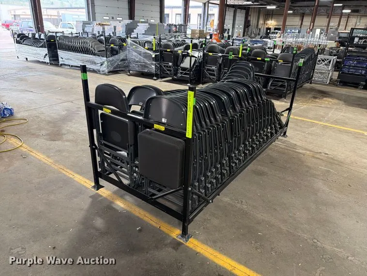 (46) folding chairs
