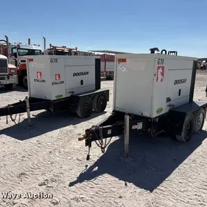 (2) Doosan G70 generators