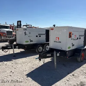 (2) Doosan G90 generators