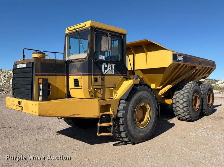 1999 Caterpillar D400E articulated haul truck