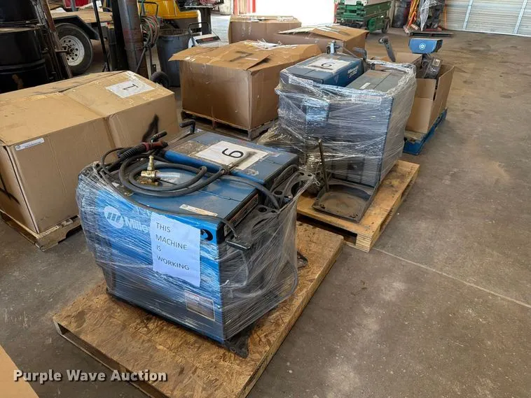 (4) Millermatic 252 welders