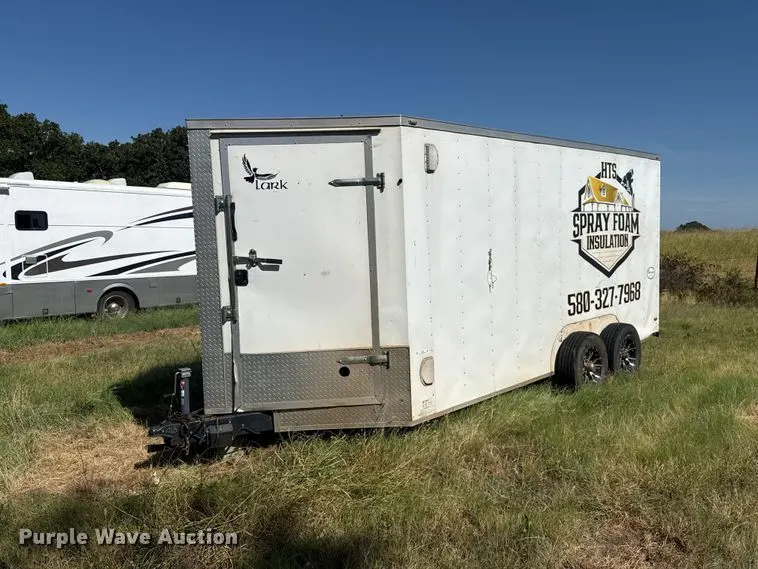 2018 Lark VT7X16TA-5200 spray foam trailer