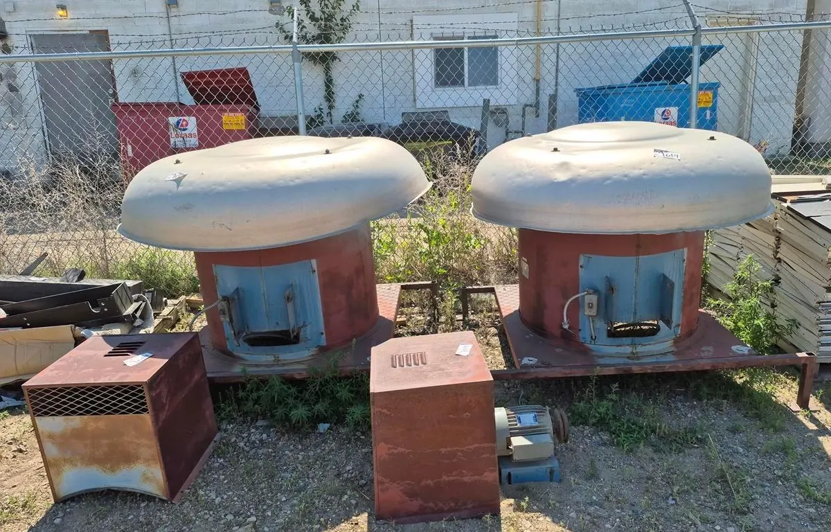 Pair of Joy Industrial Ventilation Fans w/ Electric Motors
UNRESERVED