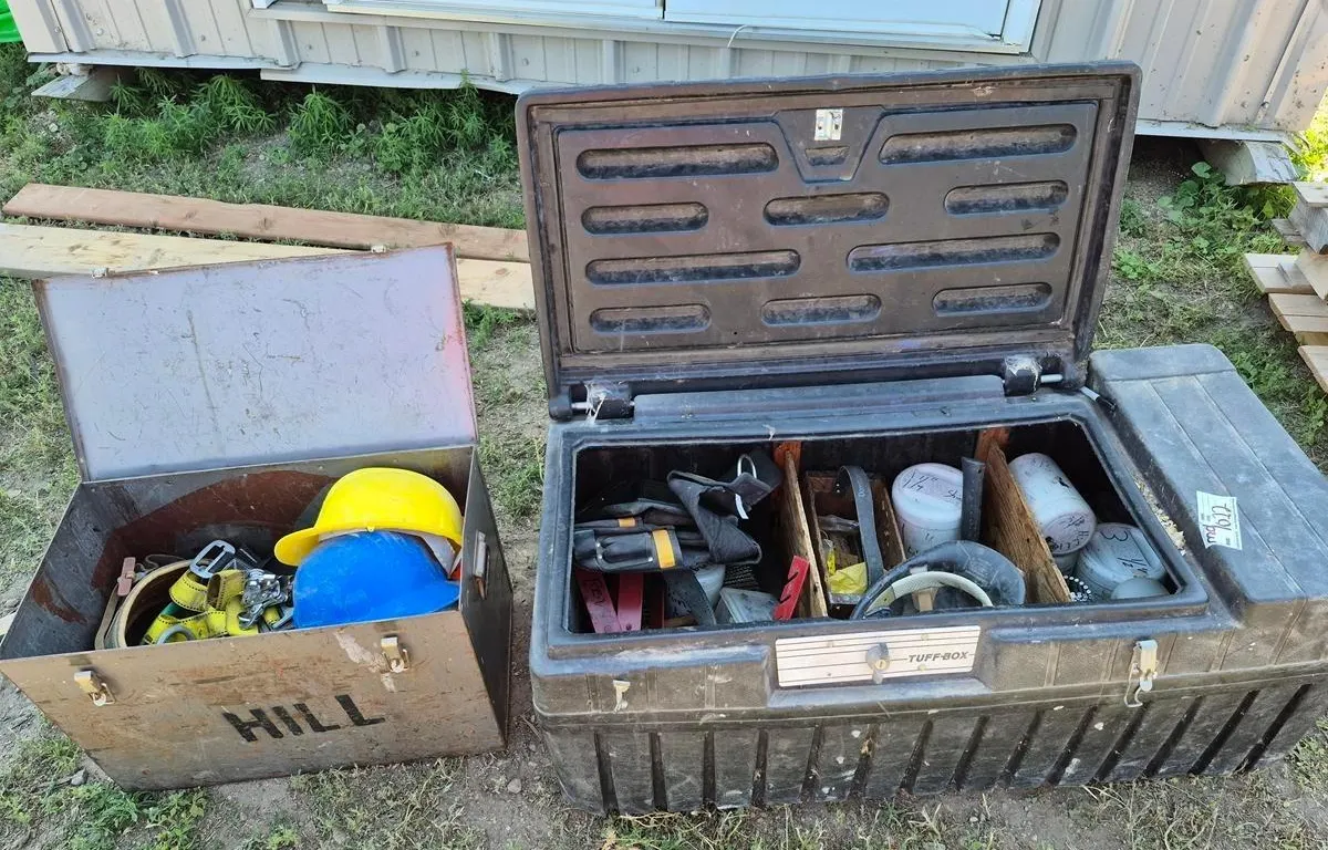 (2) Chests of Construction Hand Tools and Safety Equipment
UNRESERVED