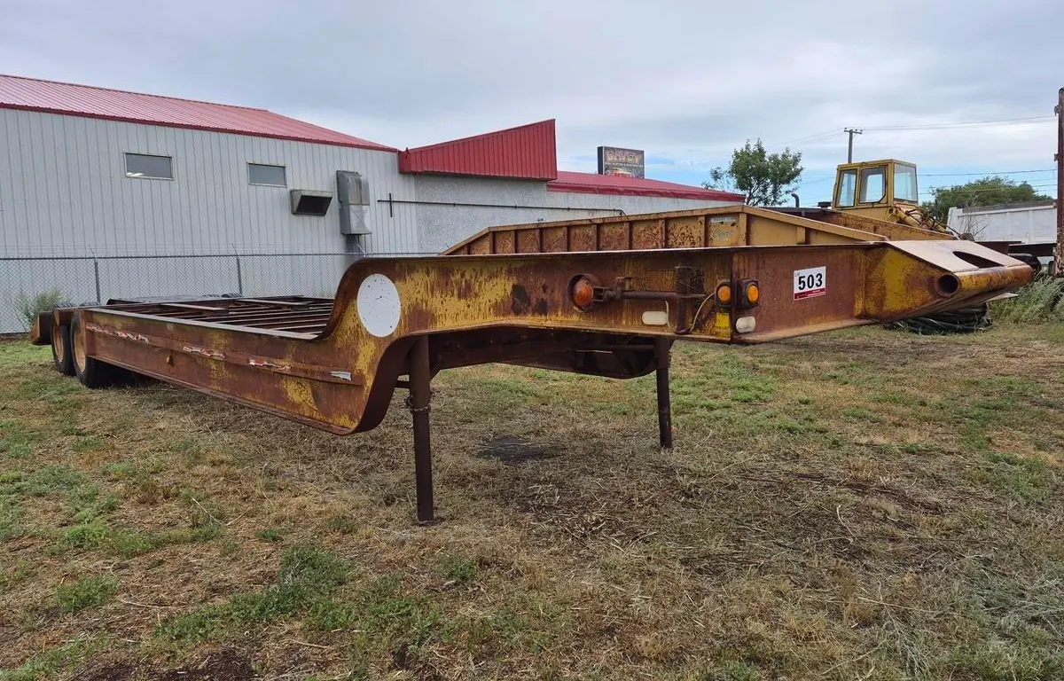 1978 Arne's T/A Lowboy Equipment Trailer
UNRESERVED