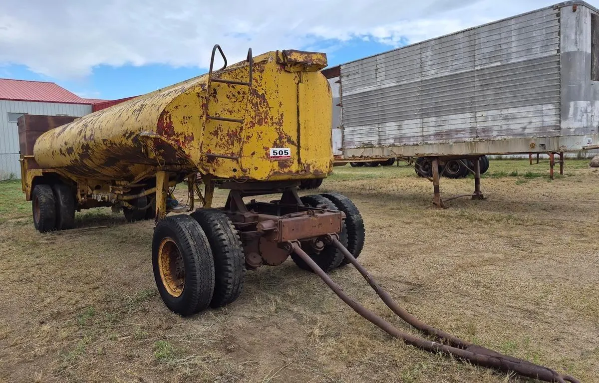 1953 Springfield T/A Fuel Tender Trailer
UNRESERVED