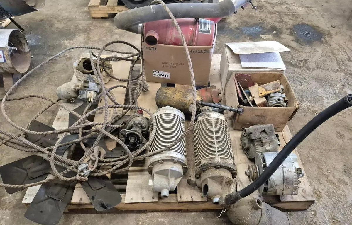 Mixed Heavy Equipment Parts and Components
UNRESERVED