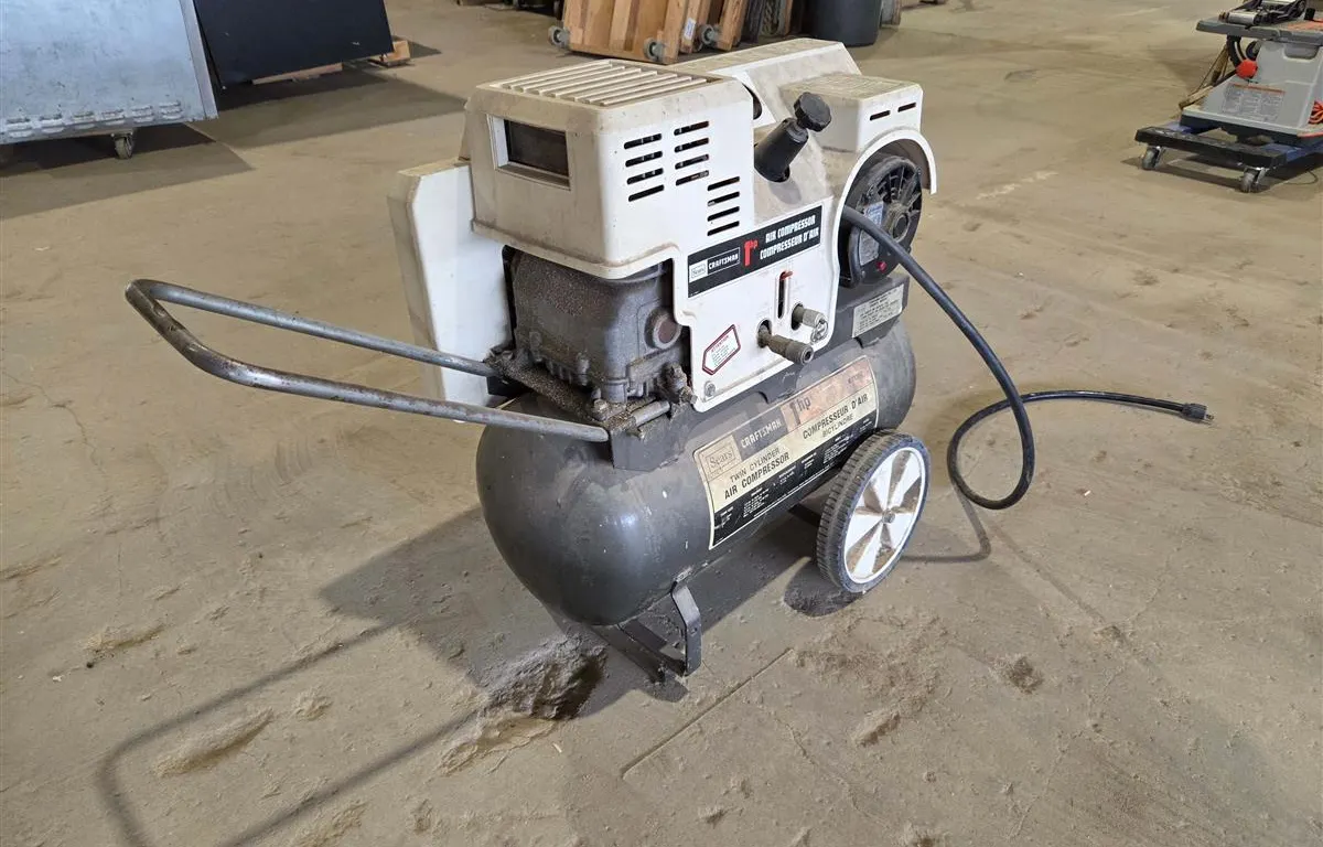 Sears Craftsman Air Compressor
UNRESERVED