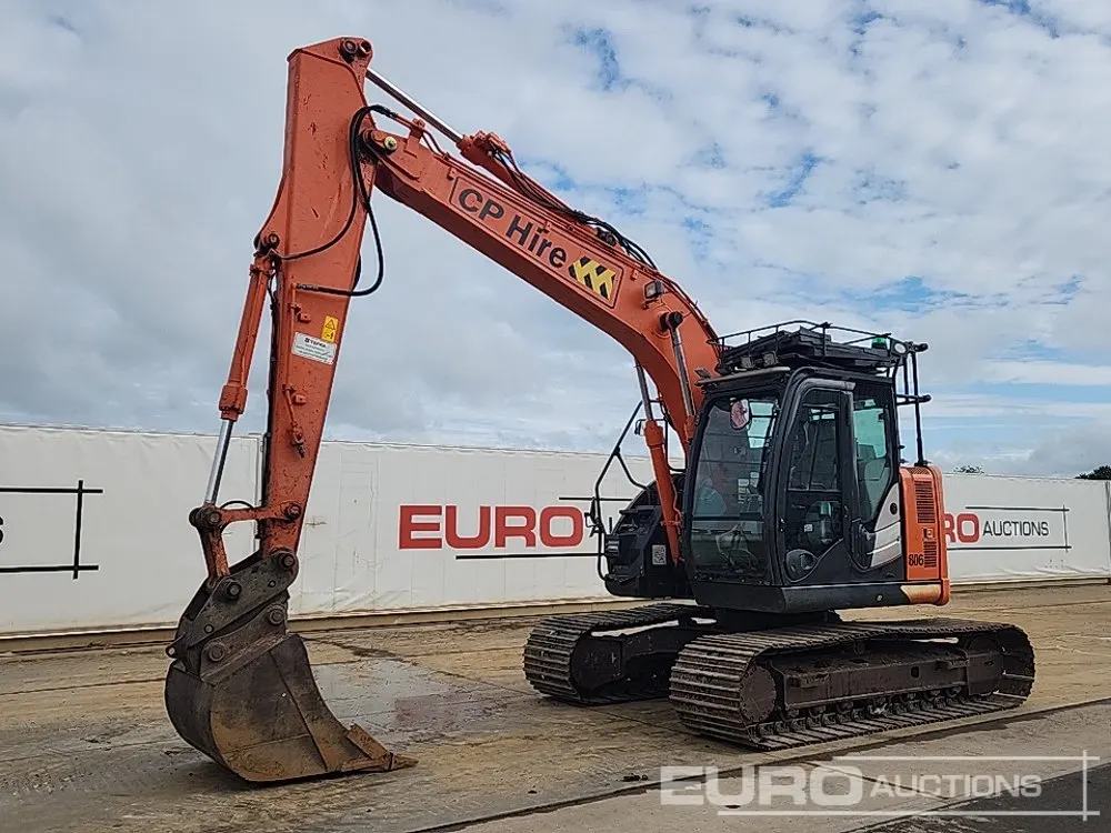 2017 Hitachi ZX135US-6