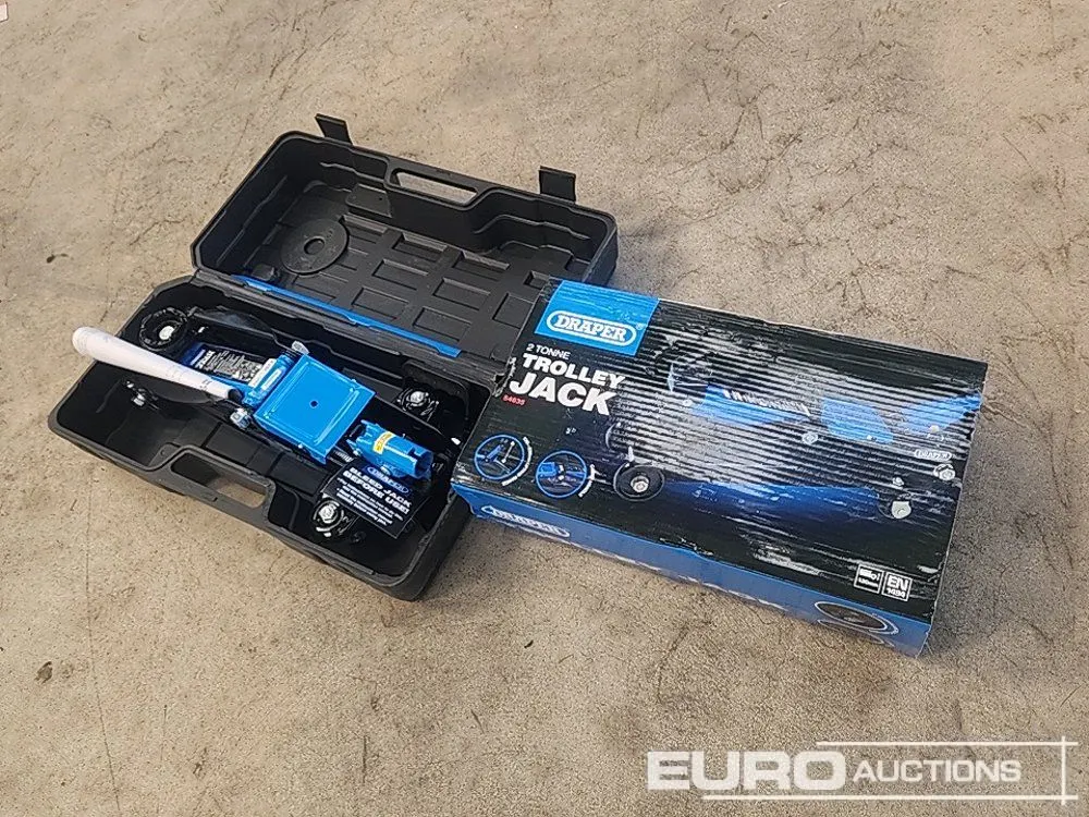 Unused Draper 2 Ton Trolley Jack
