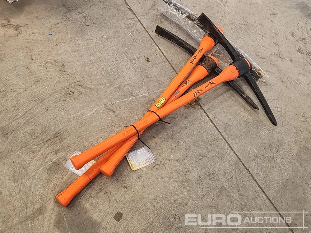 Unused Flexi Handle Pick Axes (3 of)
