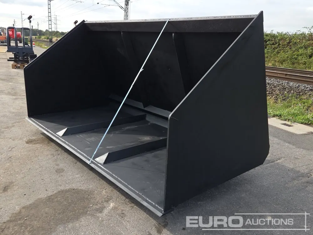 Unused 96" Front Loading Bucket to suit Euro Hitch
