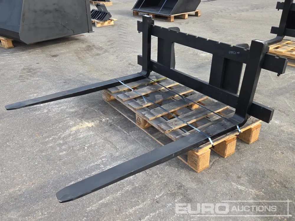 Unused 1200mm Loading Forks to suit Weidemann