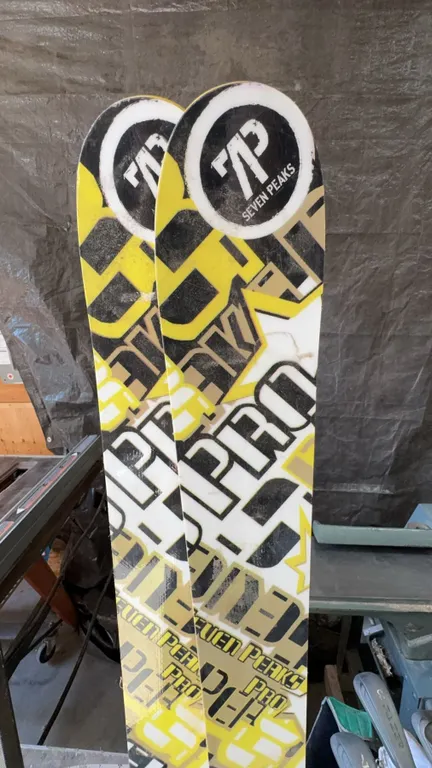 Seven Peaks Pro Skis with Marker Bindings