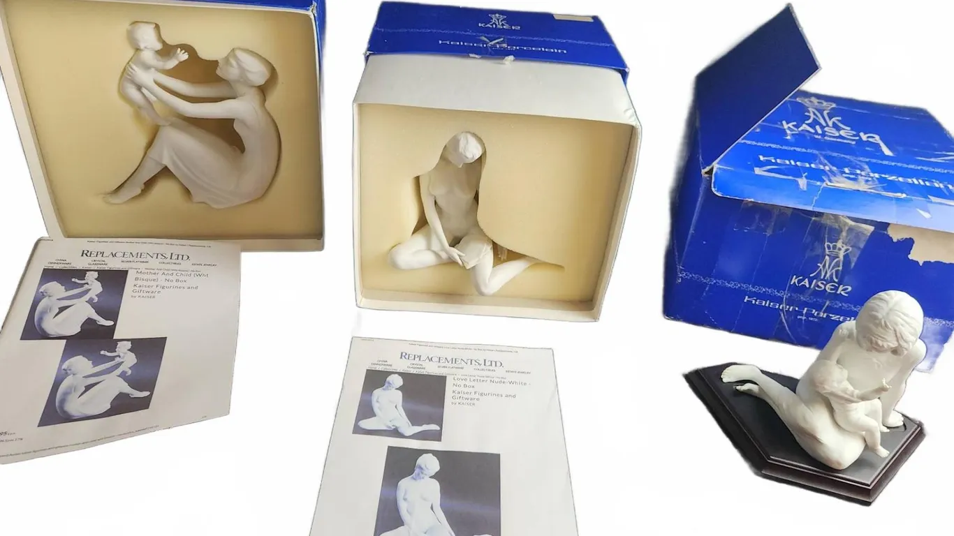 Kaiser Porcelain Figurine Collection – Set of 3 with Boxes