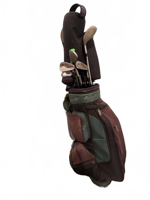 Golf Club Set With Bag Including Ping Driver And Iron Clubs