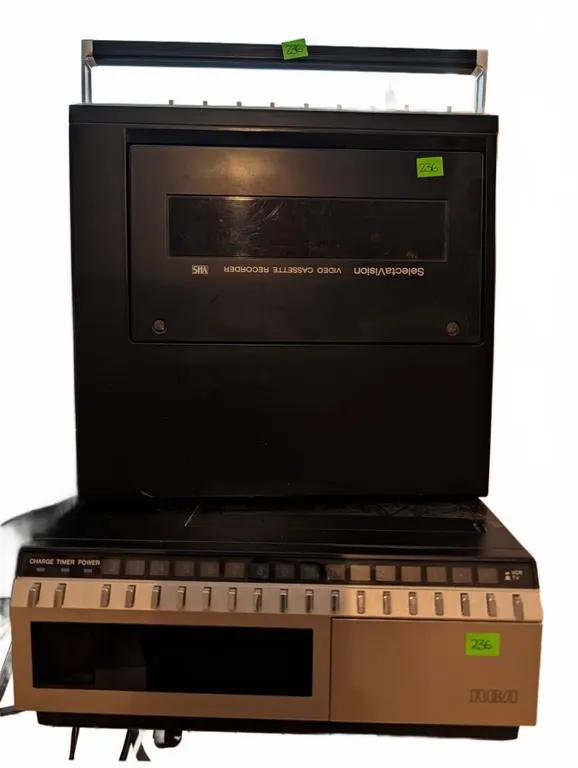 RCA TGP1500 and VGP170 Portable VCRs