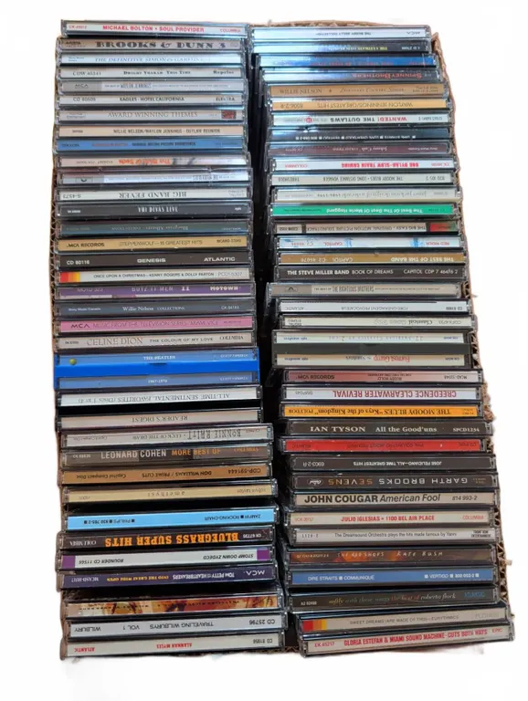 Music CDs Including Rock, Country, Classics