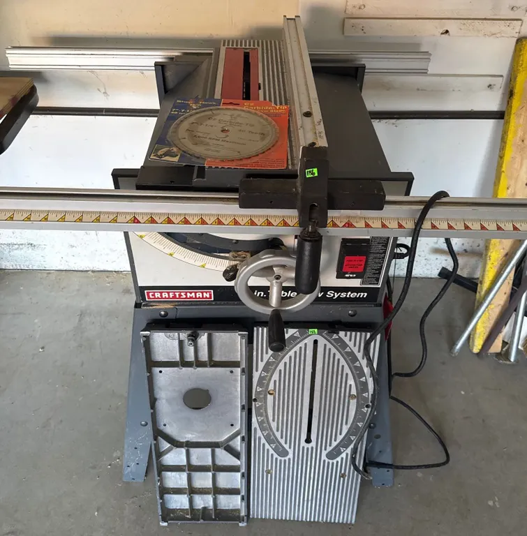Craftsman 10-in. Table Saw System with Stand