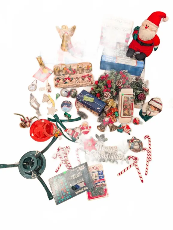 Christmas Decorations and Accessories Lot