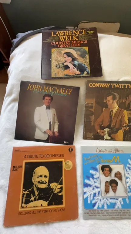 5 Vinyl LP Records By Various Artists