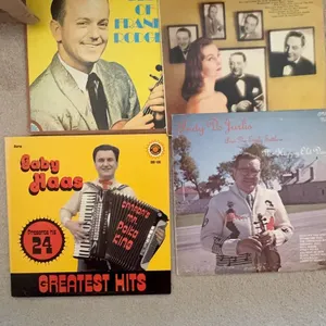 4 Vinyl Records: Polka, Jazz and Big Band