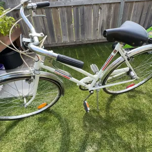 Free Spirit Step-Through Cruiser Bicycle White