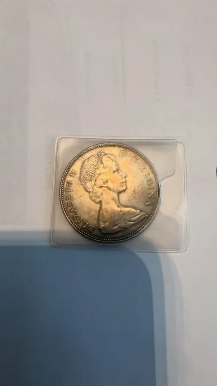 1967 Canada Centennial Silver Dollar Coin
