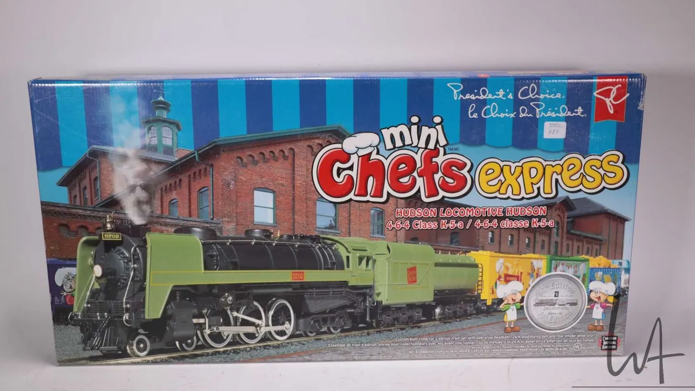 President's Choice Mini Chefs Express Hudson Locomotive 4-6-4 Class K-5-a, HO gauge, new in box