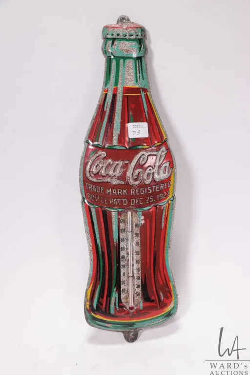 Vinage NuGrape Soda 17" X 5" temperature gauge