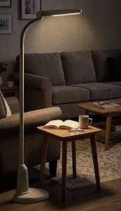 OttLite 24W Classic Floor Lamp, Dove Gray