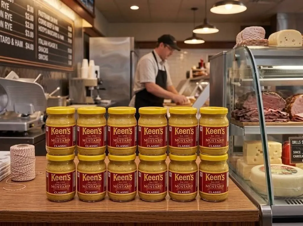 Keen's Prepared Hot Mustard 12 x 100ml