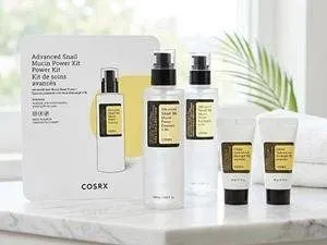 COSRX Snail Advandaced Set, 4-Piece Skincare Kit