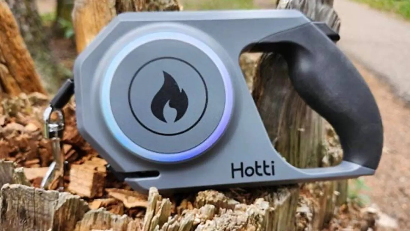 Hotti Heated Handle Dog Leash with Case
