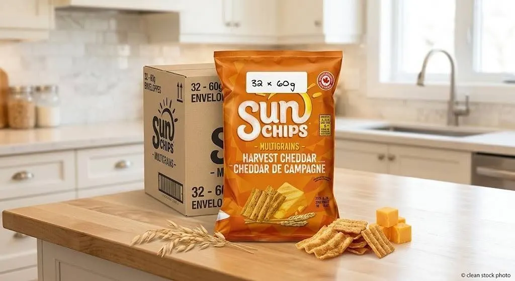 SunChips Harvest Cheddar Multigrains 32 x 60g