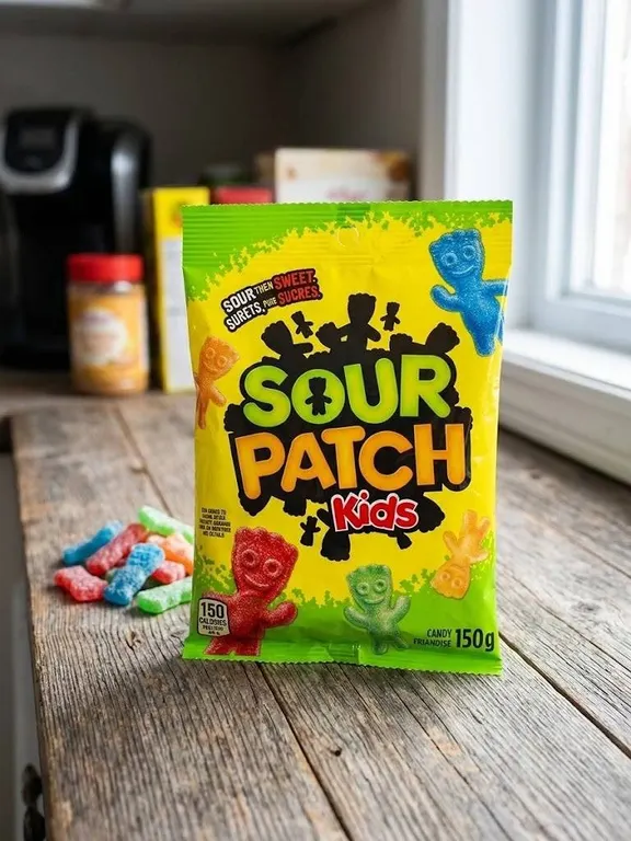 Lot of 9 - Sour Patch Kids Candy 150g Bags