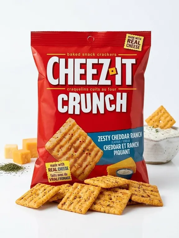 Cheez-It Crunch Zesty Cheddar Ranch 6 x 92g