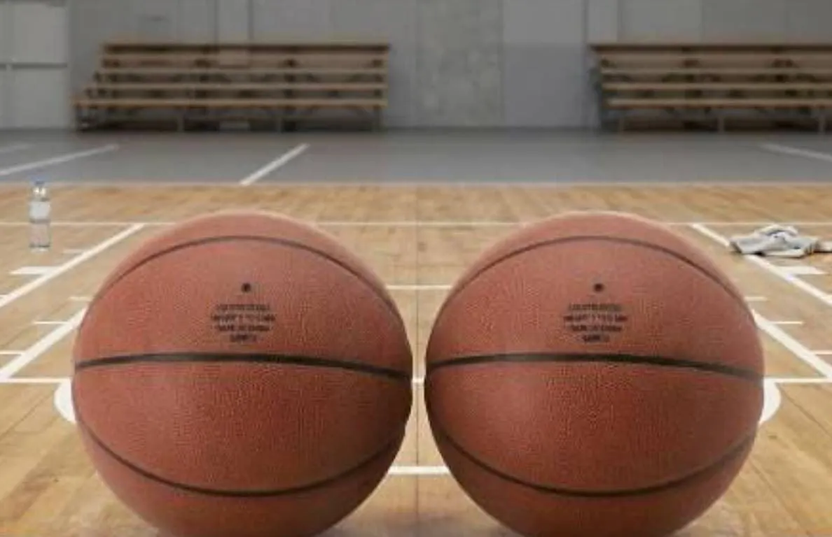 Amazon Basics PU Composite Basketball 2-Pack
