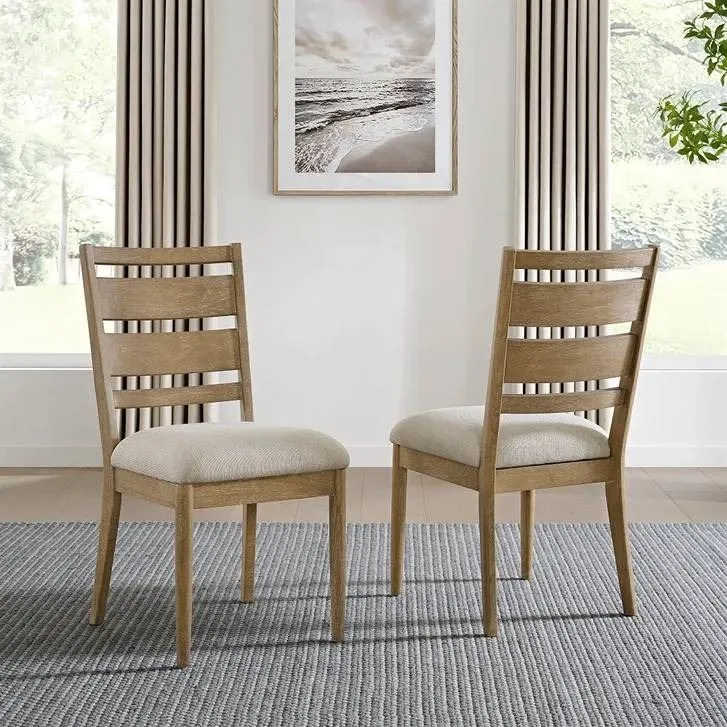 2-Pack Ladder Back Dining Chairs