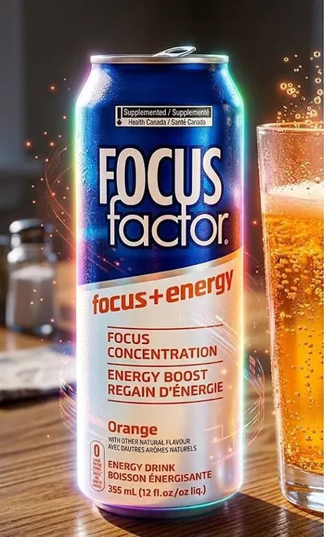 Focus Factor Focus + Energy Drink 12-Pack