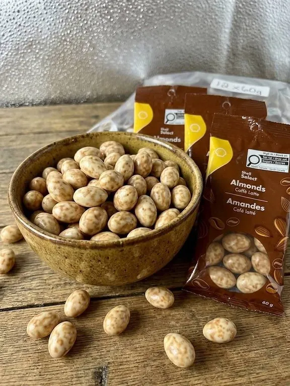 Shell Select Almonds Caffè Latte 60g (36pcs)
